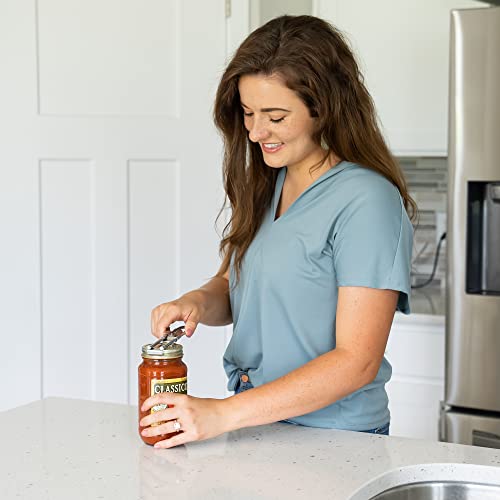 Oleex Jar Opener for Weak Hands with Keychain Bottle Cap Opener. Easy Jar Opener for Seniors with Arthritis or Kids Jar Openers. Jar Gripper Tight Lid Opener and Bottle Opener Kitchen Gadgets - Image 6