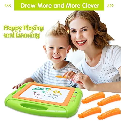 Toddler Girl Boy Toys,Magnetic Drawing Board Toddler Toys for 1-2 Year Old Girls Boy,Erasable Doodle Board Kids Easter Toy for 1 2 3 Year Old,Valentines Day Gifts for Kids Girls Boy Toddlers Birthday - Image 8