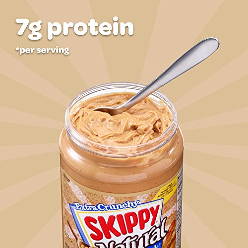 SKIPPY Natural Super Chunk Peanut Butter Spread, 15 Ounce (Pack of 12) - Image 7